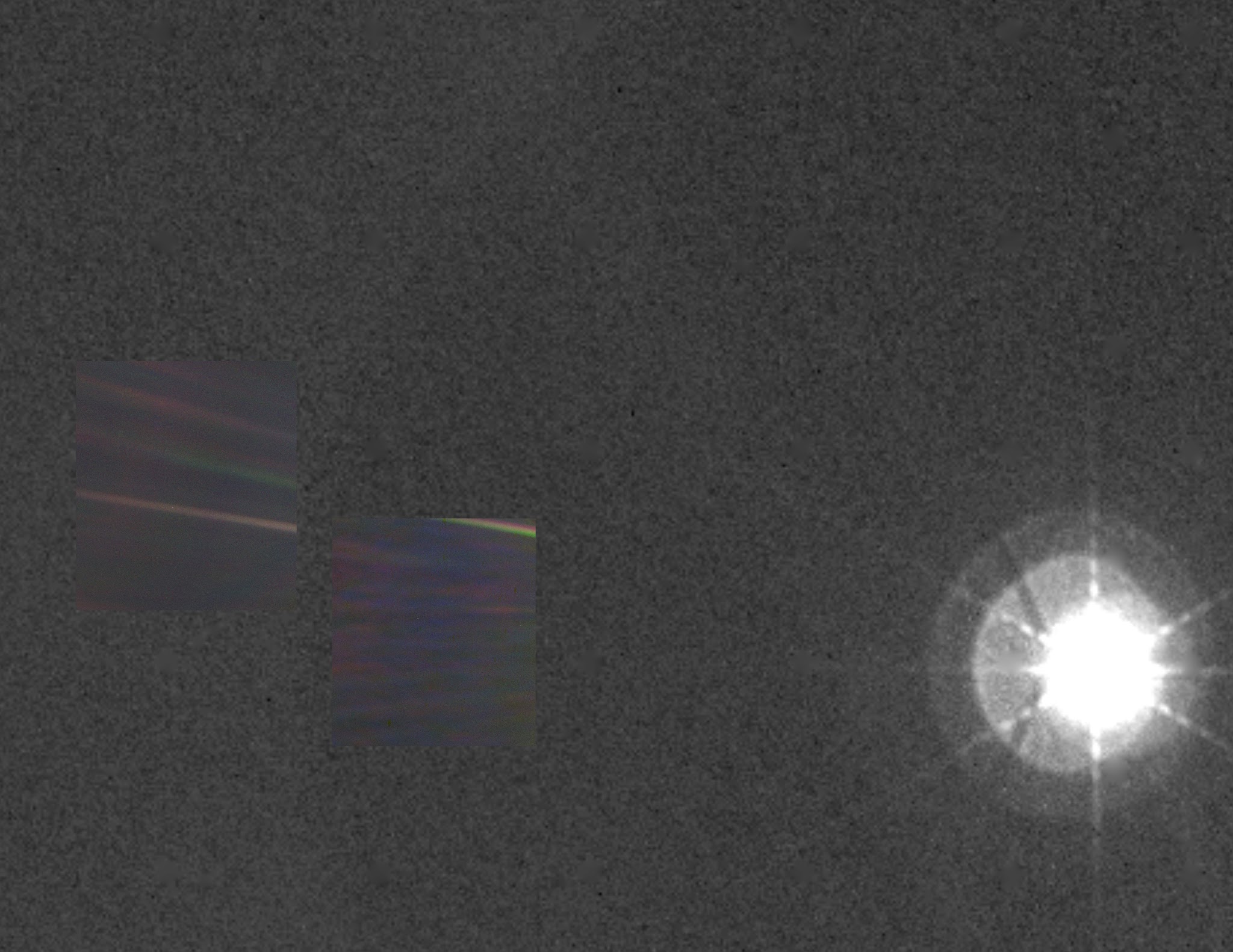 Γενική λήψη — Ήλιος και πλανήτες, Voyager 1